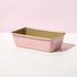 Paris Hilton Nonstick Carbon Steel Bakeware Collection, 9-Inch x 5-Inch Loaf Pan, Dishwasher Safe, Made without PFOA and PFAS, Pink Champagne Two-...