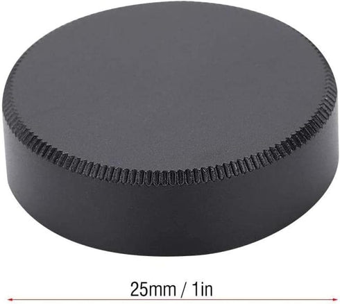 5pcs Alloy Rear Lens for C Mount Lenses, Rear Lens Cover 27mm(Black)...
