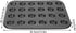 Muffin Pans, 24 Cups Nonstick Steel Cupcake Pan Muffin Baking Pan Bakeware Muffin Tin Black Cupcake Tray Mini Muffin Tins for Baking...