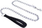 Metal Dog Leash Chain Choker Necklace Leash Dog Chain Leash Pet Collar Leash Chain with Handle for Small Medium Large Dogs...