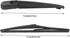 Rear Windshield Wiper Arm & Wiper Blade Set for Toyota Matrix 2003-2008 Rear Windshield Back Wiper Arm Blade Replacement OEM Number 8524142040, 85...