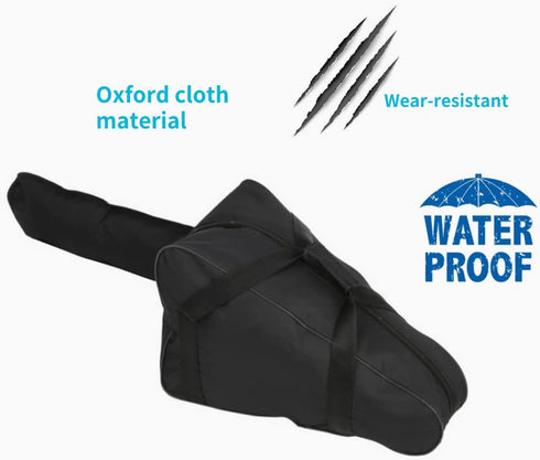 Chainsaw Bag, Portable Small Chainsaw Carrying Bag, Waterproof Oxford Cloth Chainsaw Case, for 12"/14"/16" Chainsaws (Black)...