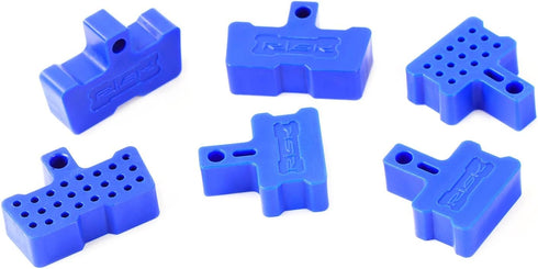 Hydraulic Disc Brake Bleed Blocks Compatible with Shimano, AVID SRAM and More, Pack of Assorted 4 pcs (2 PCS for 2-Piston Caliper and 2 PCS for 4-...