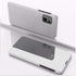 Case for Galaxy Note 20 Ultra - Slim Mirror Design - Clear View Flip Bookstyle - Ultra Slim Protecter Shell with Kickstand - Silver Mirror...