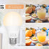 2 Packs Remote Control Bulb Set, A19 LED Light Bulbs Dimmable Stepless 2700K-6000K, 805 LM, E26 Base, 25000+ Hours Lifespan, LED Bulb for Pendant ...