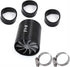 2.5" F1-Z Car Air Intake Turbonator , Dual Fan Turbine Super Gas Fuel Saver Turbo (Black)...