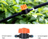 20pcs 1/4 Inch Barb Shut-Off Valve Universal Drip Irrigation Tubing Coupling Valve...