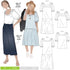 Style Arc Sewing Pattern - Clementine Woven Top and Dress (Sizes 10-22)...
