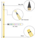 Infinity Pencil,10PCS Inkless Pencil Forever Pencil with 10 Replaceable Nibs and 20 Eraser,NO-Sharpening Pencils for Kids for Writing Drawing Stud...