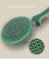 AndroPets - Self-Cleaning Grooming Brush for Dogs and Cats | Removes Loose Undercoat, Mats, and Tangled Hair | Deshedding Tool and Massage Brush (...