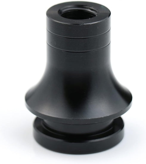 Gear Knobs Boot Retainer Shift Stick Connector M12 X 1.25 with 3 Pcs Thread Adapter M8X 1.25, M10X 1.5, M10X 1.25 (Black)...