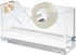 russell+hazel Acrylic Tape Dispenser, Clear with Gold-Toned Hardware, 1-13/16” x 6” x 3-3/8” (31734)...