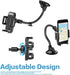 Car Phone Holder Mount, Cell Phone Holder for Car,Universal Car Phone Mount Windshield with Strong Suction, Anti-Shake Stabilizer Phone Car Holder...