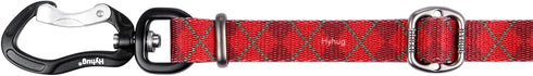 Hyhug Pets 6 Feet Adjustable Long Dog Leash, Soft and Colorfast Webbing Lead for Pup Dogs Professional Training and Daily Use Walking. (Small, Red...
