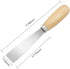 Putty Knife, 1 Inch Metal Scraper, wooden Handle Spackle Knives for Drywall, Decals, Wall paper, Patching, Painting, Taping, Scraping Coating...