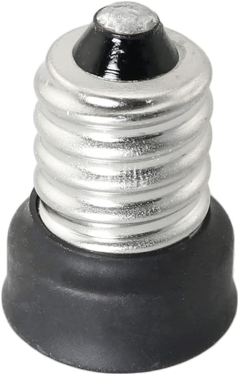 6PCS E14 to E12 Socket Adapter E14 to E12 Adapter Converter Lamp Adapter E14 to E12 Light Socket Reducer, Silver...