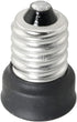 6PCS E14 to E12 Socket Adapter E14 to E12 Adapter Converter Lamp Adapter E14 to E12 Light Socket Reducer, Silver...