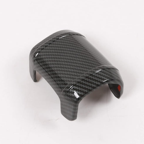 Carbon Fiber Print Style Gear Shift Knob Trim Knob Cover Trim for Ford F-150 Raptor 2021 2022 2023...