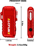 LcFun Plasma Lighters Rechargeable Electric Lighter Outdoor Windproof Arc Lighter USB C Lighter Flameless Electronic Lighter for Camping Gear, Sur...