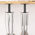 Aosome 2 Pcs Utensil Under Cabinet Holder 360° Rotating Stainless Steel Kitchen Utensil Holder Hangers 8-Hooks...