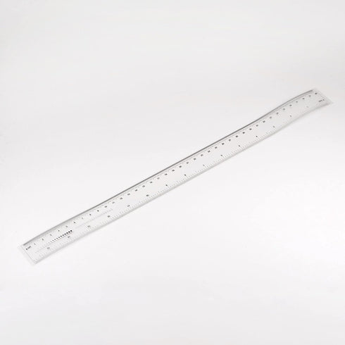 Film Flexible Ruler 16 Inch 0.1mm Scale PET Plastic Folding Straight Ruler Calibration Soft Ruler Measuring Tool for Factory, Transparent...