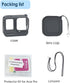 Fotoleey Silicone Case Screen Protector Lens Protector and Lens Cap for Insta360 ace pro...