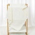 Baby Blanket Cozy Knit Soft Neutral Swaddling Receiving Baby Blankets for Boys Girls Newborn Infant Toddler White 40 x 30 inches...
