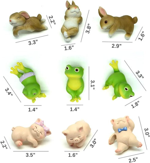 3Pcs Resin Hanging Climbing Frog Planter Pot Hanger Decorations Frog Flower Pot Resin Hanging Climbing Frog Animal Ornaments for Office Desk Home ...