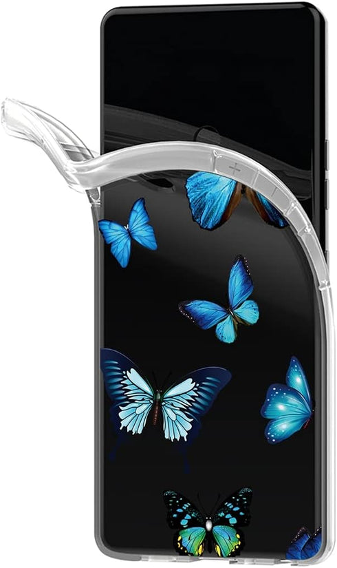 for Galaxy S9, Samsung S9 Case for Girls Women, Cute Clear Slim Shockproof Pattern Soft Flexible TPU Rubber Back Phone Protective Cover Cases for ...
