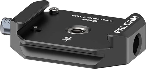 ULANZI F38 Quick Release Plate Base Mount with 1/4" 3/8" Screw Thread, FALCAM F38 Quick Release System QR Camera Tripod Mount Adapter (Only Base M...