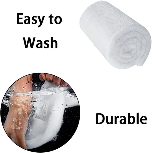 1 Pcs Aquarium Filter Sponge Biochemical Cotton Filter Foam Sponge Media Roll Pad for Aquarium Fish Tanks...