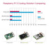 Active Cooler for Raspberry Pi 5, Combines Active Cooling Fan and Alumium Heatsink and Thermal Pad to Accelerate Heat Dissipation for Raspberry Pi...