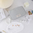 iSuperb Pencil Case Large Capacity Pencil Pouch Waterproof Passport Bag Zipper Stationery Storage Cosmetic Makeup Bag Organizers for Women (Gray)....
