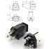 Straight Blade Plug, Extension Cord Ends ,Male Female Replacement Plug,3Wire Male Plug and Female Connector Straight Blade Plug , 15 Amp 125 Volt,...