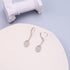 925 Sterling Silver Tennis Racket Sport Drop Dangle Earrings Gifts for Women Tennis lover...