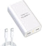 10000mAh Portable Power Bank, 2-Port Slim USB C Charger, High-Speed Charging Compatible with Multiple Devices iPhone 15/14/13 Series, Samsung Gala...
