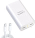 10000mAh Portable Power Bank, 2-Port Slim USB C Charger, High-Speed Charging Compatible with Multiple Devices iPhone 15/14/13 Series, Samsung Gala...
