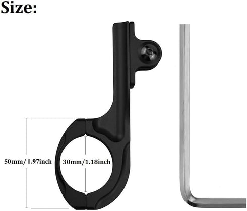 VVHOOY Aluminum Bike Bicycle Motorcycle Handlebar Mount Adapter Compatible with Gopro Hero 11/10/9/8/7/6/5/4/AKASO Brave 4/5/6 Plus/7 le/v50/EK700...