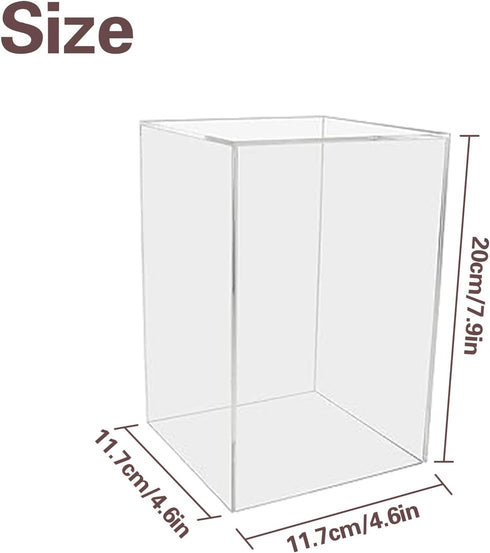 Negative Pressure Fish Tank, Clear Fish Elevator Inverted Aquarium above Water Fish Tank Water Auto-Refill Transparent Vacuum Suspended Fish Tank ...