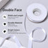 YAMA White Double Face Satin Ribbon 5/8 inch 25 Yards White Ribbon for Gift Package Wrapping Floral Design Hair Bow Clip Making Crafting Sewing We...