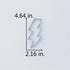 LILIAO Flash Lightning Bolt Cookie Cutter Biscuit Fondant Cutters for Kids Birthday Party - 2.2 x 4.6 inch - Stainless Steel...