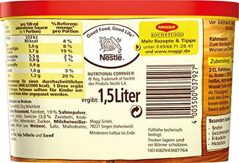 Maggi Creamy Gravy for Roasts ( Rahmsosse zu Braten ) - for 1.5 L...