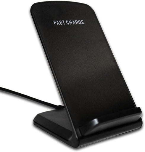 Wireless Charger, 15W Fast Wireless Charging Station with Sleep-Friendly Adaptive Light Compatible with iPhone 14 13 12 Pro XR XS 8+ Samsung Galax...