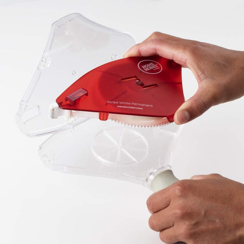 Scrapbook Adhesives by 3L 2000 3L Scrapbook Adhesives E-Z Runner Grand Permanent Refillable Adhesive Dispenser, 150 Feet (02000) , Red...