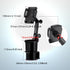 Car Cup Holder Cell Phone Holder, Car Cup Holder Expander with Phone Mount, Car Long Arm with 360° Rotation Cup Holder Cell Phone Holder, 2 in 1 C...
