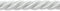 Trims by The Yard Charlotte 3/16" Twisted Cord Trim, Versatile Trim for DIY Crafts, Picture Frames, Home Decor, and Fashion Items, 20-Yard Cut, Wh...