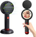 Mini Handheld Fan, Bladeless Personal Hand Fans with USB Rechargeable Battery Operated Portable Fan with LED Makeup Mirror 3 Speeds Small Fan for ...