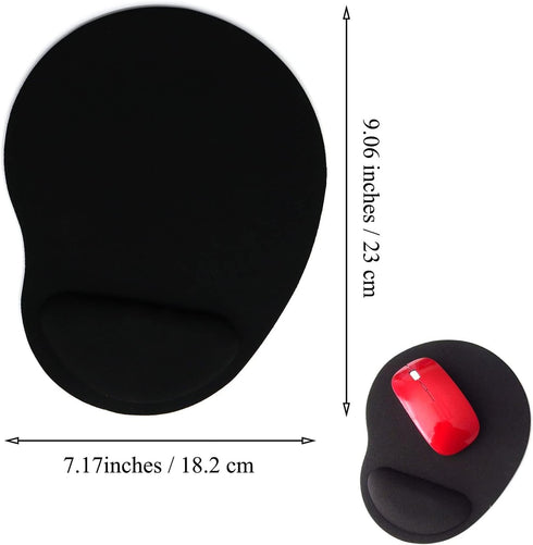 Mouse Pad with Wrist Support Mouse Mat Ergonomic Desk Mice Pad Mousepad for PC Computer Laptop Notebook Office Home Game 9.06 x 7.17 in...