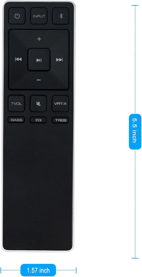 Soundbar Replacement Remote Control Applicable for Vizio 32" 2.0 Channel Sound Bar SB3220n-F6 sb3220n-f6...