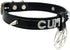 Black Pentagram Choker Collar For Women, Punk Gothic Vagen Leather Collar With Name Letters Adjustable Spiked Necklace...